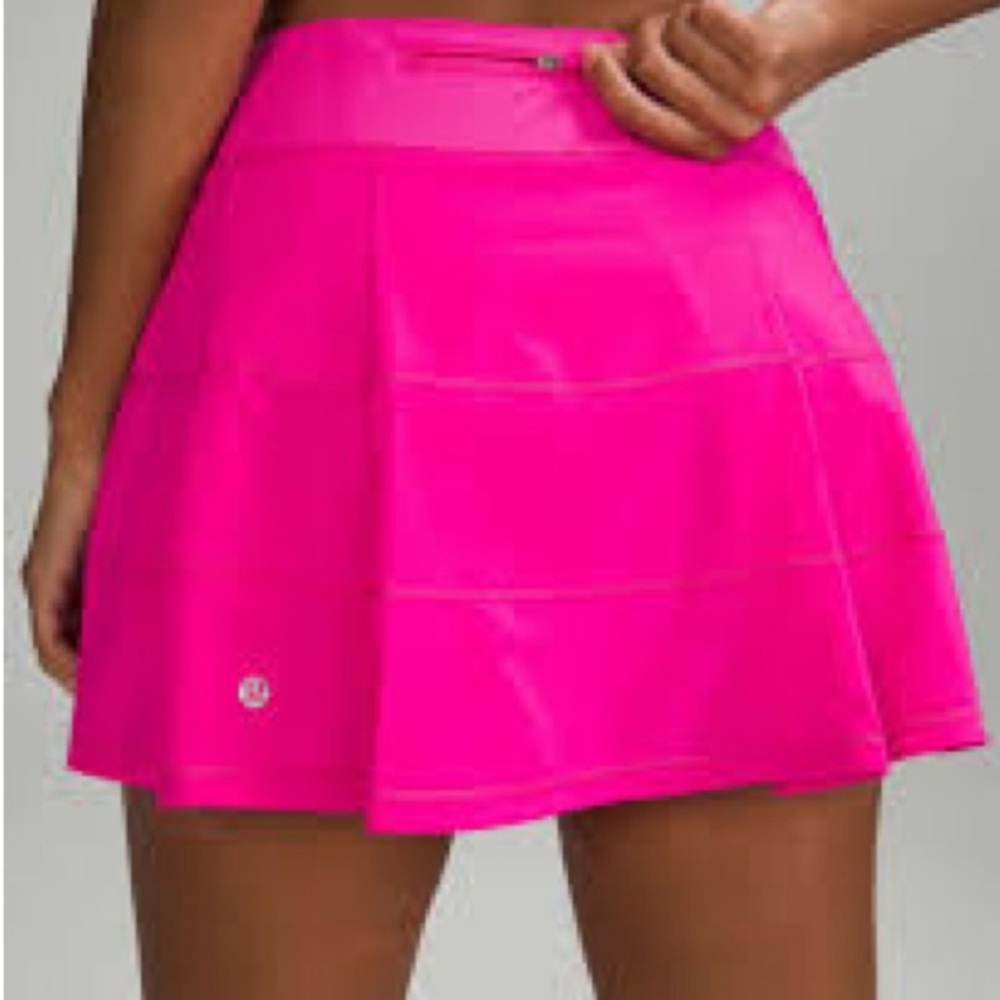 Lululemon Pace Rival Mid-Rise Skirt Short